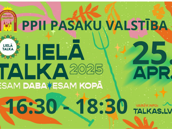 Tiekamies talkā!