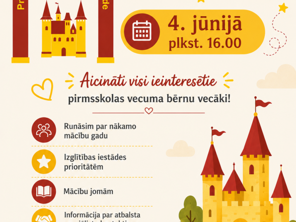 Aicinām uz atvērto durvju dienu